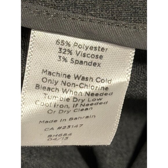 Talbots Womens Petite Gray Dress Pants Size 6P Polyester Viscose Spandex - Picture 9 of 11